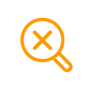 Icon für schlechte Sichtbarkeit bei Google