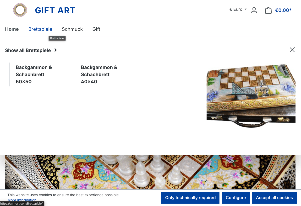 Bild von der Website Gift-art.com